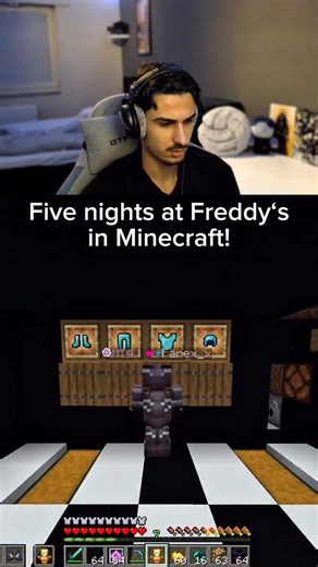 Farex | Five nights at Freddy’s in Minecraft! #minecraft #fivennightsatfreddys #donutsmp #livestream | Instagram