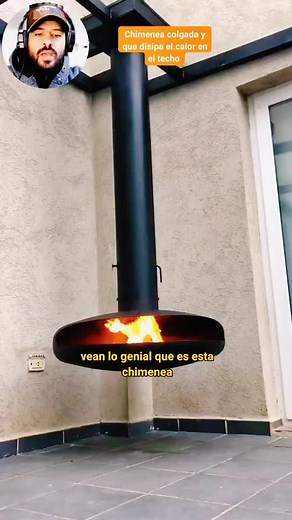 Chimenea Moderna Colgada: Diseño y Funcionalidad