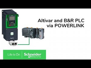 How to Set POWERLINK Between Altivar and B&R PLCs | Schneider Electric Support