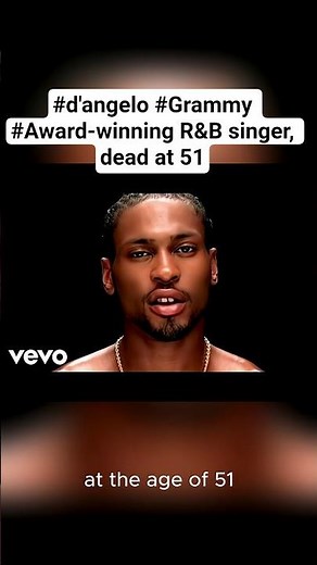 #d'angelo #Grammy #Award-winning R&B singer, dead at 51