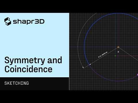 Connecting sketches using coincidence constraints | Sketching fundamentals