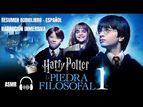 HARRY POTTER Y LA PIEDRA FILOSOFAL ⚡ | 📖 AUDIOLIBRO ESPAÑOL | 🎧 INMERSIVO · RELAJANTE · ASMR