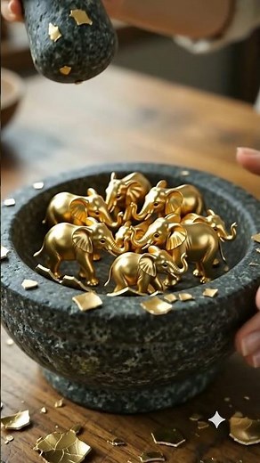 🐘✨ She Crushed a Golden Elephant… Then THIS Happened! 😱 | ASMR