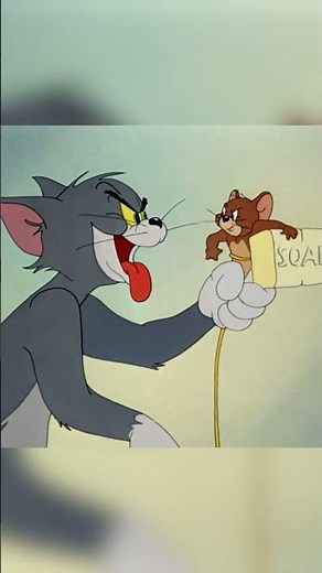 Jerry vs gura MARE a lui Tom! 🧼🤣 #TomșiJerry #EchipaLooneyTunes #DeseneClasice #Cartoonito