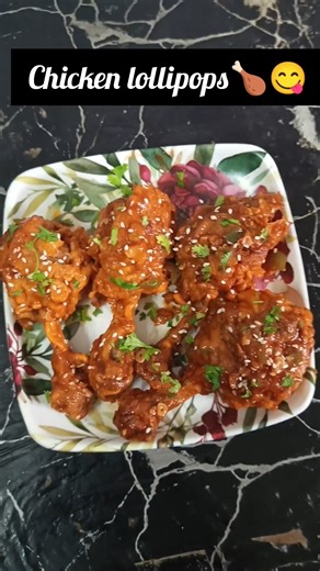 Chicken lollipops 🍗😋 Homemade recipe #viralvideo #chickenlollipop #trending #ytshorts #subscribe
