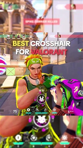 Best Crosshair For Headshots in Valorant #reyna #valorant #valorantradiantaim #crosshair #gaming