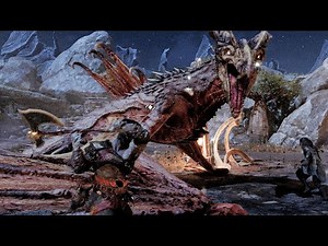 CRIMSON DREAD DRAGON BOSS in God of War Ragnarok