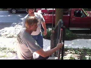 How to set railing in concrete [Weekend Project]