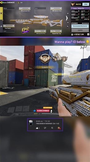 1v3 Sniper Duel | Locus Attachments | Shipment | #codm