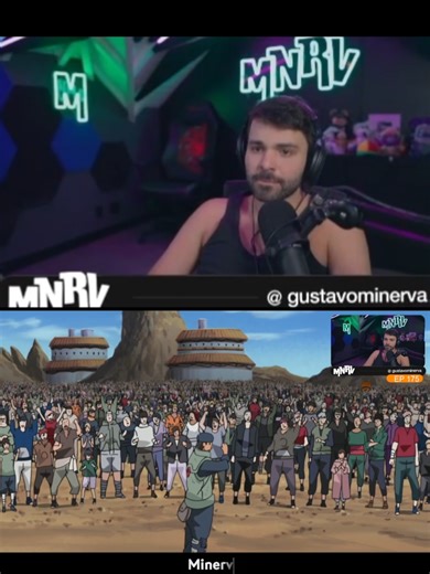 Minerva Reagindo a Naruto Sendo Ovacionado Pela Vila. @gustavominerva