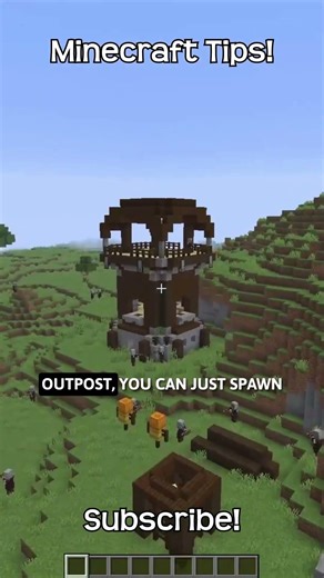 What Is The Command To Spawn A Pillager Outpost In Minecraft?!