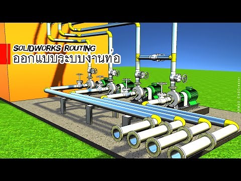 SOLIDWORKS ROUTING: WATER PUMP SYSTEM