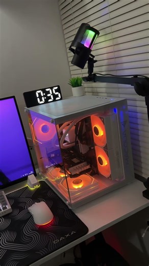 Setup monitor pc #buildpc #gaming #setup #gamingpc #pcsetup #gamer #rtx