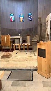 inside view of mount nebo, Moses church jordan
