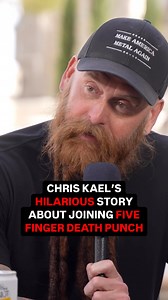 Chris Kael tells the crazy story of how joined Five Finger Death Punch. 🤣 Full podcast out now. | Rock Feed