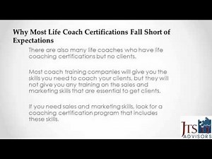 Life Coach Certification