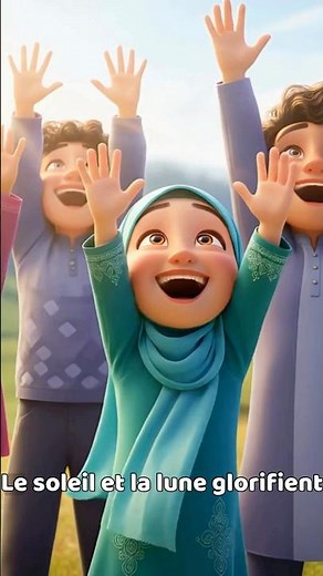 Le soleil et la lune glorifient Allah! #chansonislamique #muslimkids