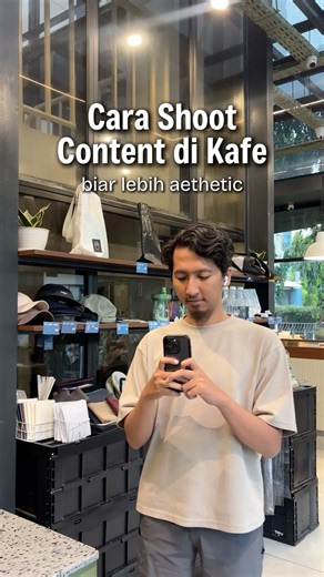 Bikin Cafe Shots Aesthetic & Stabil ✨