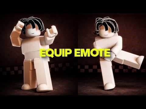 How to Equip Emotes in Roblox Bite by Night