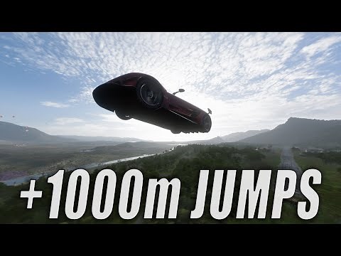 THE BIGGEST JUMPS ON FORZA HORIZON 5