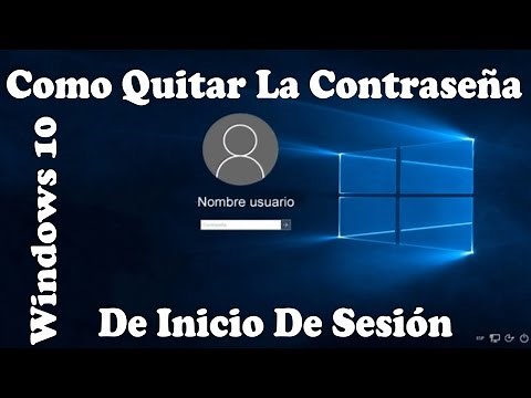 Como Eliminar La Contrasena De Inicio De Sesion De Windows 10