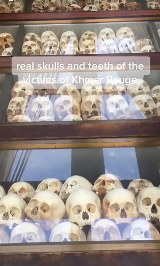 📍Cambodia — Khmer Rouge: Cambodia’s years of brutality wherein over 300 people were tortured and killed #tiktoktravel #foryoupage #fyp #foryou
