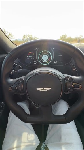 Hand built Aston Martin Vantage blends luxury and power