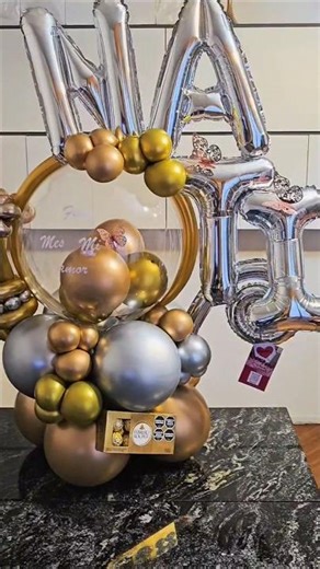 Decoracion De Globos con Nombre