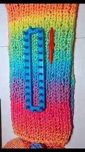 Loom Knitting for Beginners/Simple Cast Off/Bind off for a Scarf/ How to Finish Your Scarf on a Loom