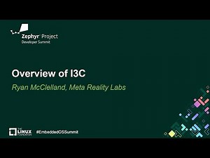 Overview of I3C - Ryan McClelland, Meta Reality Labs