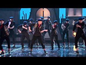 Derek Hough Dances to "Step in Time" - Disneyland 60 Sneak Peek