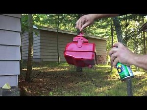 Electrolytic Derusting a Briggs and Stratton Small Engine Gas Tank