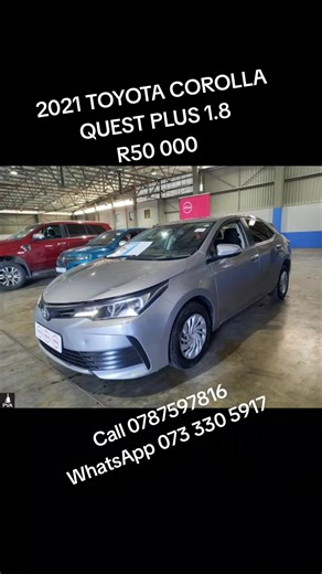 2021 Toyota Corolla Quest Plus 1.8 for Sale