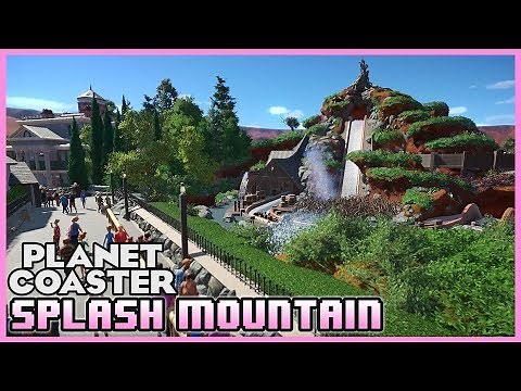 DISNEYLAND Resort's Splash Mountain! Ride Spotlight 41 #PlanetCoaster