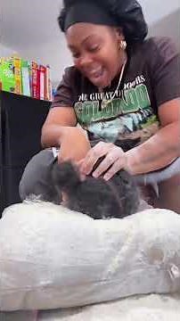 Rock paper scissors challenge w/ flour 😂