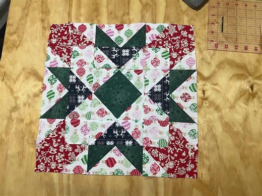 Christmas Broken Window Quilt Block Pattern: Step-by-step PDF & Video (digital Download) - Etsy Australia