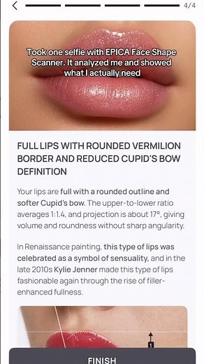 How to determine your face shape with AI technology 🤳✨#makeupforbeginners #makeuphacks #makeupjunkie