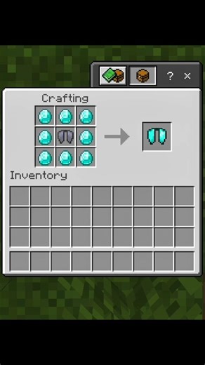 how to craft diamond elytra 🔥 IN MINECRAFT 💀#minecraft #diamond #elytra #viralshort