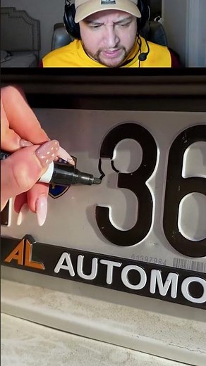 HOW TO CHANGE A LICENSE PLATE 🤔