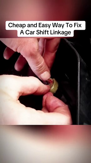 Cheap and Easy Way To Fix A Car Shift Linkage #automotive #mechanic | car mechanic