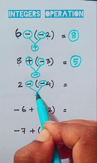 Quick Math Lesson: Solving Integer Problems #maths