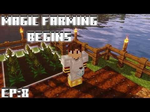 We Started Mystical Agriculture! | Minecraft Survival | Vanilla to Beyond