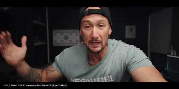 Sirui 20mm T1.8 Auto Focus 1.33x Anamorphic lens