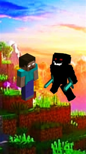 Herobrine vs all mobs and entity minecraft 🤯 #shorts