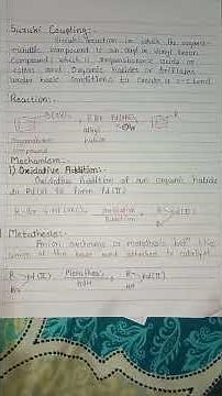 Suzuki Coupling Reaction #chemistry