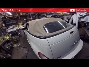 How to Install Convertible top | How to Replace PT Cruiser convertible top. DIY