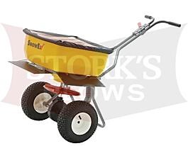 New SnowEx 160 LBS Walk Behind Broadcast Salt Spreader SP-85SS
