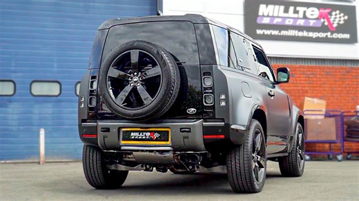 MILLTEK Exhaust Land Rover DEFENDER V8 – EPIC SOUND