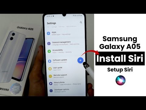 How to Install Siri In Samsung Galaxy A05 | Setup Siri
