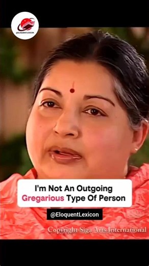 Learn English With J. Jayalalithaa #learnenglish #englishlanguage #eloquentlexicon #shorts